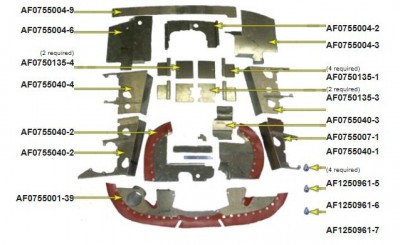 CESSNA 182 LATE MODEL BAFFLES | Aircraft Spruce