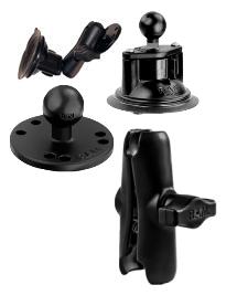 EKP V And Geo Pilot II Plus Suction Dash Mount | Aircraft Spruce