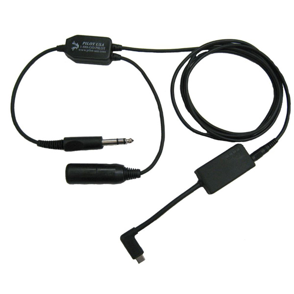 Pilot USA Dual GA Headset Recording Adapter For GoPro Hero 5 / 6