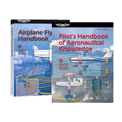 ASA Bundle Of Pilots Handbook Of Aeronautical Knowledge / Airplane ...