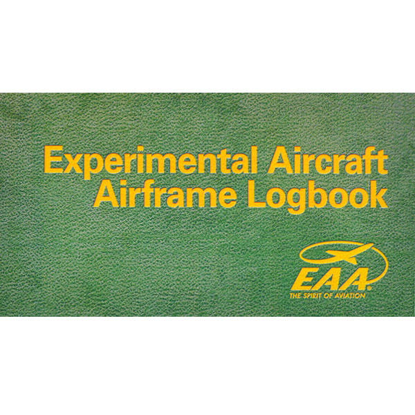 experimental aircraft logbook entries