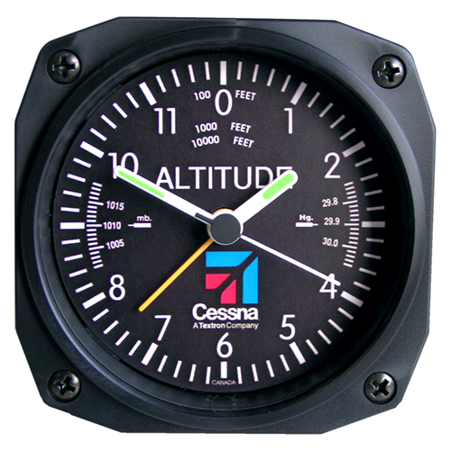 Trintec Cessna Altimeter Alarm Clock | Aircraft Spruce