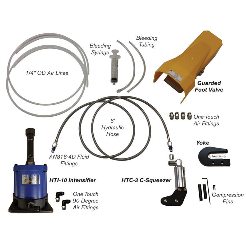 NUMATX HTS-C3K HYDRAULIC RIVET SQUEEZER | Aircraft Spruce