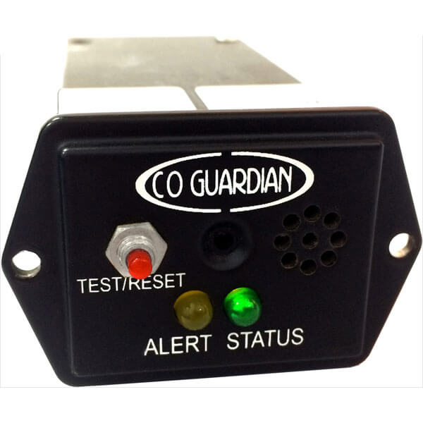 Guardian Avionics Aero 451-101 Panel Mount CO Detector | Aircraft Spruce