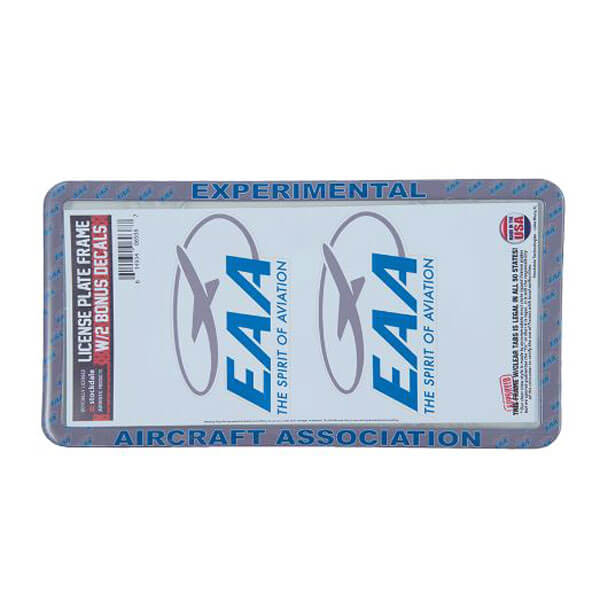 EAA License Plate Frame