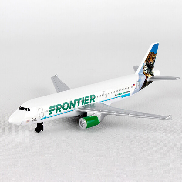 frontier airlines toy plane