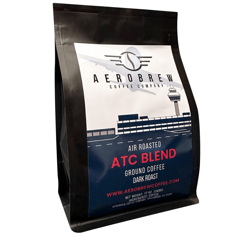 Aerobrew ATC Blend Air Roasted Coffee Dark Roast Aircraft Spruce