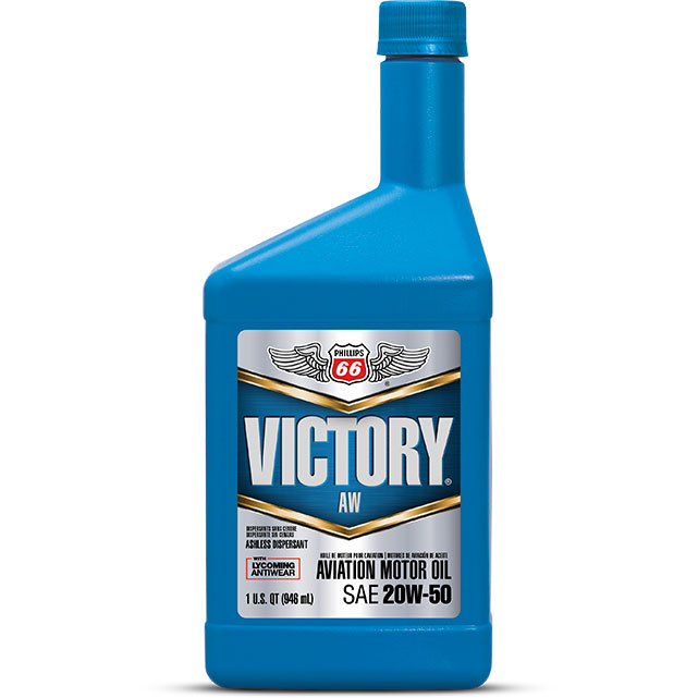 Phillips 66 Victory Aviation Oil 20W-50 | Aircraft Spruce