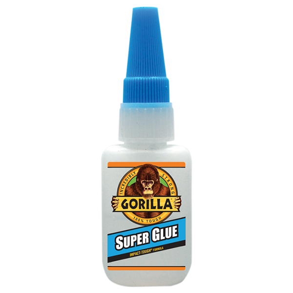 Gorilla Super Glue 15 Gram, Clear, (Bulk Pack of 24)