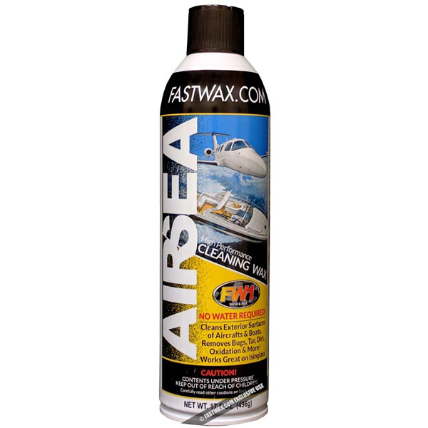 Waterless Wash Carnauba & Wax Fast Wax FW1 Spray Can Removes