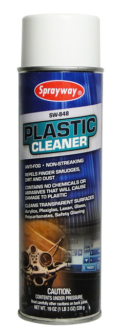 Sprayway 848 Plastic Cleaner 12 Pack