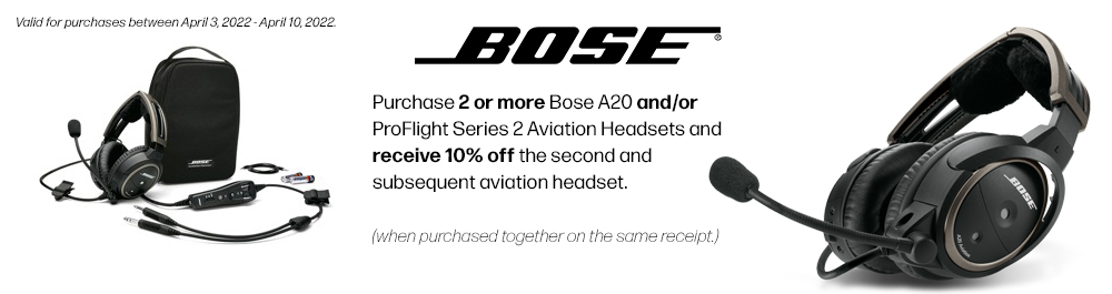 Casque Bose A20 ANR - double jack, Bluetooth