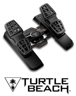 TURTLE BEACH VELOCITYONE FLIGHT SIM UNIVERSAL RUDDER PEDALS